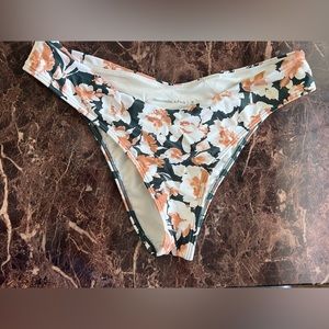 A&F Swim High Leg Cheeky bikini bottom